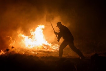 부산 기장 산불, 정상쪽으로 불 번지고 있어 사태 심각해져…2018년 삼각산 산불에 이어 연초부터 또?