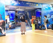 부산도시철도 2호선 해운대역, 부산아쿠아리움과 부산교통공사 손잡고 ‘아쿠아 테마역사’ 조성