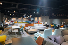 파주운정가구단지 베니시모 일산점, 아쿠아클린소파 전시상품 특판행사