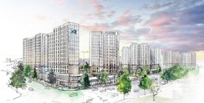 판교밸리자이, 아파트 줄이고 오피스텔 늘렸다