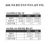 [PE투자기업 리뷰] KKR, 국내 환경 인프라 1위 굳히기