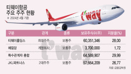 [LCC 점검] [티웨이항공] 배당여력 확보…2대주주 사모펀드 당근책