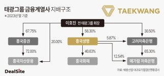 [보험사 지배구조] 태광 금융계열, 지배구조 불확실성 이유는