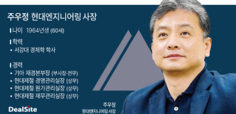 [현대차그룹 사장단 인사] 현대엔지니어링, 새 수장 '재무통' 주우정