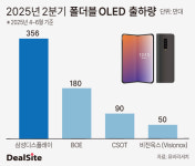 삼성D, 폴더블 1위 복귀…애플 폴더블폰으로 격차 벌린다