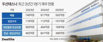[핀셋+] [두산그룹] '현금 악화' 두산테스나, 올해 전망도 '깜깜'