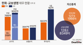 본업 경쟁력에서 갈린 승부…한화·교보생명 격차 확대