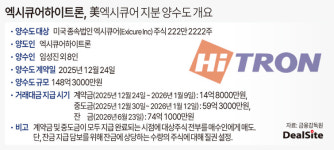 하이하이투어 주식회사 | '美 자회사 지분 매각' 엑시큐어하이트론, 내부 거래 가능성 주목