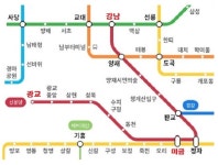 수원·영통·죽전 주민, 환승 없이 강남역 간다