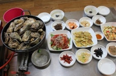 거제도 퓨전 굴요리 맛집 포로수용소굴구이