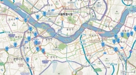 서울시 자전거 편의시설 스마트폰으로 한눈에