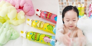 예꼬맘, 유아용 거품목욕제 버블 펀 클렌저 출시