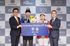 골프존, 2019 골든블루 위너스컵 3차 대회 순범준·정선아 페어 우승