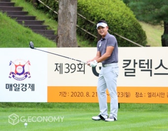 [포토] 박상현, 사상 첫 3회 우승 도전 - 제39회 GS칼텍스 매경오픈 공식연습일
