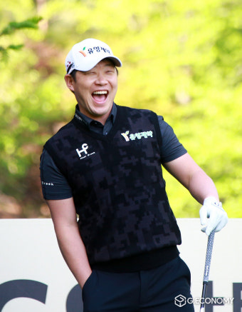[포토] 강경남, 기분 좋은 출발...제40회 GS칼텍스 매경오픈