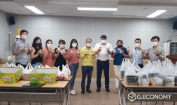 광양시 중마동 주민자치위원회, 경로당 위문 방문 & 주민센터 직원 격려