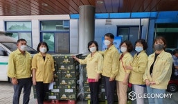 부안군 탑마트, 부안군보건소에 코로나19 극복 응원 격려품 전달