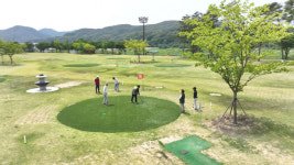 경북 청송군, 18홀 규모 ‘산남파크골프장’ 정식 개장