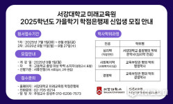 서강대, 미래교육원 학점은행제 신입생 모집