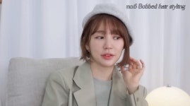 단발병 치료는 윤은혜처럼! 윤은혜의 셀프 헤어 스타일링 노하우