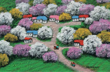 [힐링이 있는 그림 이야기] 행복한 화가. 행복화(幸福畵)로 힐링하다