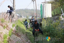 삼육식품, 1사 1하천 가꾸기 운동 실천 진행
