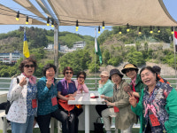 포천시노인복지관 본관, 남이섬 봄소풍 진행…리버크루즈·문화체험 호응