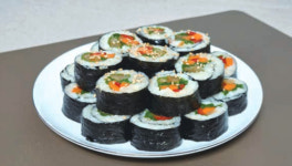 [힐링 푸드] 산에서 나는 보약, 향긋한 별미 더덕 김밥