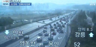 [고속도로교통상황] 귀경길 정체 기간 늘어…자정 넘어 새벽 지나야 해소