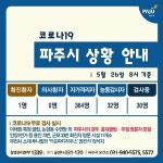 (속보)파주시청, #9 코로나19 확진자 발생...운정한울마을거주 부천 쿠팡 근무