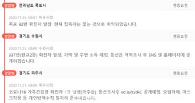 여주 54번-목포 32번-수원 337번 광교2동 발생-파주시청 파주읍 거주 1명 발생 등 [코로나19, 25일] 