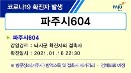 (속보) 파주시 1명, 용인시 3명 확진, BTJ열방센터, 산성교회 관련 [코로나19, 17일]