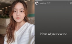 서신애, (여자)아이들 수진 학폭 피해 부인하자 none of your excuse…두 사람은 와우중학교 동창
