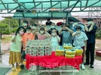 비비큐엘에이치라온점( bb.q LH라온점) | 찾아가는 치킨 기부 'BBQ BB-Car', 추석 맞아 포천 장애우시설에 나눔