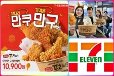 세븐일레븐, 즉석치킨 매출 전년 동기대비 50%↑...프랜차이즈 치킨 대비 절반 가격 호응 높아