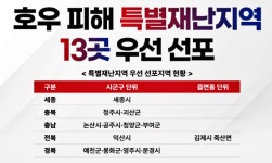[속보] 고양 호수공원·한류수변공원 산책로 침수...양주·신안·세종 호우주의보 하천변 접근 자제