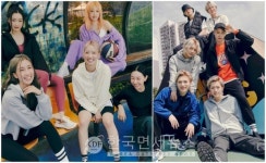 아이돌그룹 픽시&커맨더맨, 탑텐 액티브웨어 밸런스 모델로!