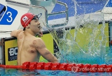 지유찬, 아시안게임 자유형 50m 예선서 대회 신기록…오늘 오후 결선 금메달 도전