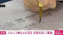 日정부, 유네스코 무형문화유산에 서예 등재 추진 [KDF ART]