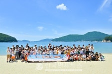 한화그룹, 거제서 맑은학교 환경운동회 개최...초등학생들에 환경인식 전해