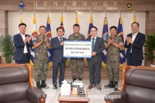 한화오션, 해군 제2함대 장병들에 격려금∙위문품 지원