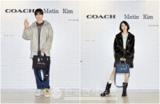 르세라핌 허윤진&홍은채·더보이즈 현재·정다아, 코치 마뗑킴 팝업 방문