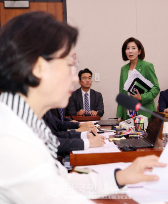 나경원 간사 선임 놓고 법사위 아수라장, 결국 국힘 퇴장… '초선 망언'까지 등장