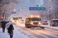 경기 동부 최대 8cm 눈…오후 9시 비상 1단계 발령