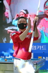 <Billiards for Chef / 서현민 PBA 7차전 우승>  참피온 서현민 환영에 답례