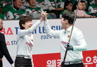 PBA 팀리그 5라운드 / SK렌터카, 선두 경쟁팀 휴온스 제압…3연승+5라운드 단독선두