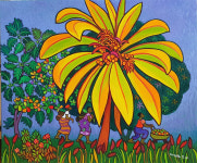 그림으로 떠나는 아프리카 여행! 김정자 개인전 ‘아프리카! 나의 아프리카여!’