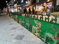 제주도에서 크리스마스 분위기 느낄 수 있는 곳…내년 2월 9일까지 칠성로 일대 야간 경관 조성 행사 열려