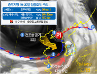 중부지방, 강하고 많은 비 내린다…기상청, 19~20일 ‘집중호우’ 주의