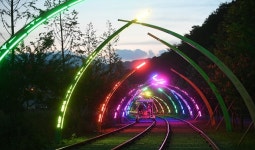 코레일관광개발, 청도 레일바이크 야간개장